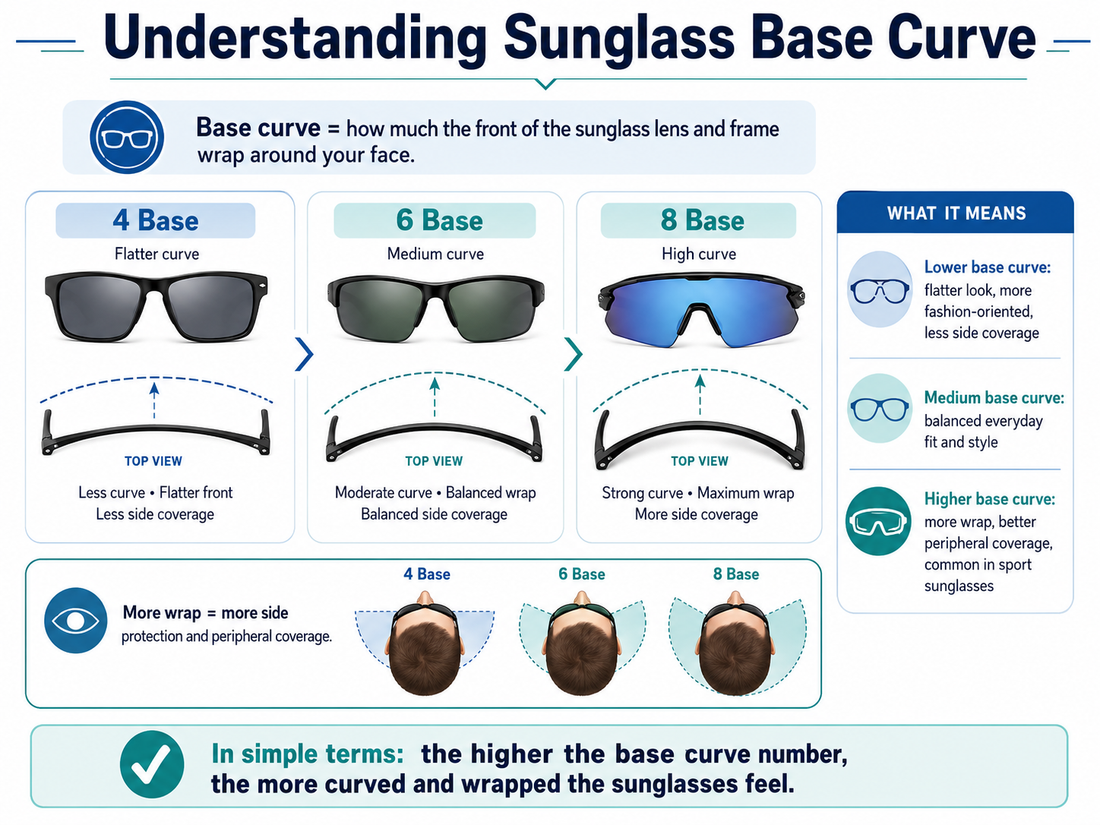 Sunglass Base Curve Explained: What It Is and How to Choose the Right One