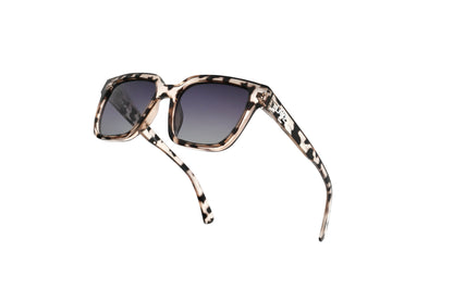 Powell Clear Gloss Leopard Sunglass