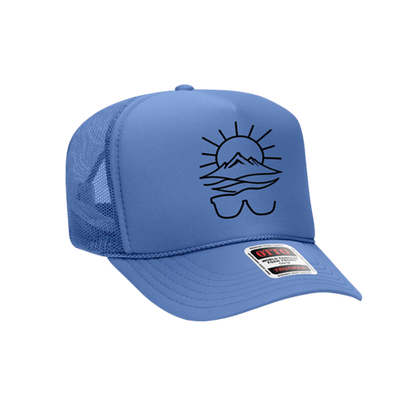 Sun and Mtn Lake Foamie Hat