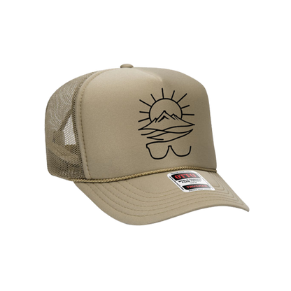Sun and Mtn Lake Foamie Hat