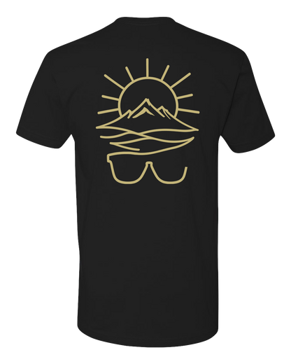 Sun and Mtn Lake Tee